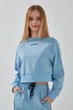 Світшот з принтом для дівчинки LAWA P-GB02317 122 см Блакитний shop (2000991069046) - зображення 1