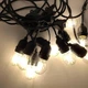 Уличная ретро гирлянда Белт-Лайт, 10 LED ламп G45 E27, 5м, IP44, 220В, Теплый белый - изображение 5