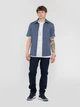 Рубашка хлопковая летняя мужская Arber Ralph Jersey SS M14.21.09.521 M Синяя (2800000536367) - изображение 3