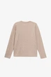 Лонгслив однотонный для девочки 299 152 см Бежевый shop (2000990954084) - изображение 4
