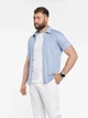 Рубашка хлопковая летняя мужская Arber Ralph Jersey SS M14.25.23.521 XL Голубая (2800000536497) - изображение 1