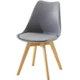 Стул для кухни и гостинной RIAS DSF-313 с деревянными ножками Grey (3_06770) - изображение 2