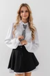 Сорочка однотонна для дівчинки Vio Faloni 3308 152 см Білий (2000990495020D)(SC) shop (2000990495020) - зображення 1
