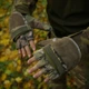 Тактичні утепленні зимові рукавиці Softshell мультикам M - зображення 9