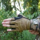 Перчатки тактические беспалые Mechanix MXK-2 Койот XL - изображение 9