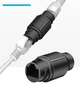 Соединитель RJ45 Ethernet Водонепроницаемый Разъем для улицы интернет-кабеля, витая пара ,герметичный IP 66 (Мама-Мама) сплиттер Черный - изображение 14