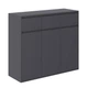 Комод Art in Head 3x3 Light 1038x1200x420 Графит (LT02070000000) - изображение 1