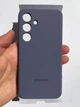 Чехол силиконовый Silicone Case для Samsung Galaxy S24 (6.2") Violet SM-S921 - изображение 3