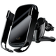 Крепление для телефона Baseus Rock-Solid Electric Holder Wireless Black (WXHW01-01) - изображение 1