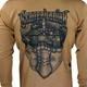 Кофта Без Капюшона Сталеві Воїни | KRAMATAN Tactical Design - Койот, L - зображення 6
