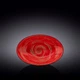 Блюдо овальне глибоке Wilmax Spiral Red WL-669240/A (25см570мл) - зображення 1