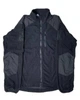 Флис кофта с усиленными вставками, Black, L - изображение 1