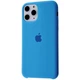 Чехол силиконовый Epic Premium Silicone Case Full для Apple iPhone 11 Pro Max Tahoe Blue - изображение 1