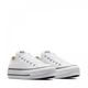 Жіночі кеді Converse Chuck Taylor All Star Platform OX White/Black 40 Білий 560251C - зображення 2
