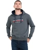 Худи мужское Lee Cooper 10395428.758 XXL серое (5942723143204) - изображение 1