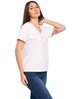 Футболка женская Lee Cooper 20196115.101 M белая (5942723033765) - изображение 5
