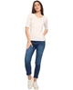 Футболка жіноча з рукавом середньої довжини Lee Cooper 20196116.W13 L кремова (5942723034007) - зображення 5