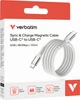 Кабель Verbatim 60 Вт, USB-C–USB-C, 120 см Сірий (31850) - зображення 4