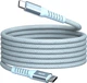 Kabel Verbatim 60 W, USB-C–USB-C, 120 cm Blue (31852) - obraz 1