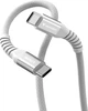 Кабель Verbatim 100 Вт, USB-C–USB-C, 120 см Сірий (31854) - зображення 2