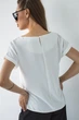 Біла шовкова футболка FashionYouWant 4XL білий 43450174 - зображення 6