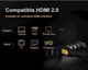 Кабель UGREEN hd101 HDMI 1.4 4K@30Hz Round Cable 15 метров черно-желтый (UGR-11106) - изображение 4
