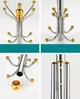 Металлическая напольная стойка-вешалка для одежды Coat Rack тренога 16 крючков - изображение 3