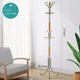 Металлическая напольная стойка-вешалка для одежды Coat Rack тренога 16 крючков - изображение 2