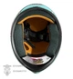 Шолом MotoTech HF-909 SKY BLUE/E28 (дитячий закритий біле скло) Розмір - S - зображення 6