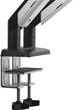 Настільне кріплення для моніторів Anda Seat Stealth II PRO RGB Duo 17-42" White (AD-W-A9-2S-BW) - зображення 6