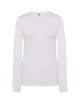 Женский белый лонгслив JHK Lady Comfort, размер XL, с длинными рукавами и круглым вырезом - изображение 2