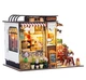3D Румбокс "Пекарня" Миниатюрный Кукольный Домик DIY DollHouse Diorama от HongDa с освещением (DG178) - изображение 7
