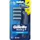 Бритва Gillette Sensor 3+ з 4 змінними картриджами (8700216639484) - зображення 1