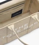 Cумка Marc Jacobs Women's Large Traveler Tote бежевая - изображение 4