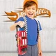 Гоночный автомобиль-гараж Hot Wheels 2 в 1 Красный (HWCC15R) - изображение 9