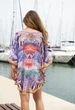Свободная женская пляжная туника пончо Indiano 2191 N-64SH One Size Цветной - изображение 3