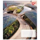 Тетрадь школьная YES, 24 листов, Клетка, Futuristic architecture (767017) - изображение 6