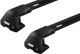 Багажник на гладкую крышу Thule Edge Wingbar Black для Volkswagen Passat NMS (mkI) 2012-2018 (USA) (TH 7215B-7215B-7205-5185) - изображение 1