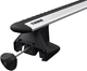Багажник на гладкую крышу Thule Slidebar Evo для Audi A3/S3/RS3 (mkIII)(седан) 2013-2020 (TH 892-7105-5121) - изображение 4