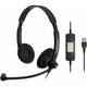 Наушники с микрофоном Sennheiser EPOS SC 60 USB ML Black (1000551) - изображение 1