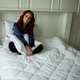 Ковдра антиалергенна MirSon EcoSilk Royal Pearl 072 літо 110х140 см (2200000013842) - зображення 14
