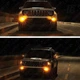 Покажчики повороту (поворотники) та ДХО 01 для Jeep Renegade (2014+) світлодіодні (LED) прозорі. 2 шт. (оранж. + білий) - зображення 8