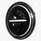 Фара FlareBeam HL-7IN-1079DC головного света светодиодная (LED) с ДХО и поворотником Ø7 дюймов 12 В чёрная - изображение 4