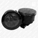 Покажчики повороту (поворотники) на грати для Jeep Wrangler JK (2007–2018) LED тоновані 2 шт. (помаранчевий) - зображення 8