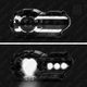 Фара головного света 01 для мотоциклов BMW R 1200 GS R 1200 GS GSA Adventure светодиодная (LED) чёрная - изображение 9
