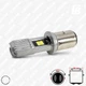 Лампа LED цоколь BA20d (S2 для мотоциклов) 12 В SMD 2835*08 (белый) - изображение 1
