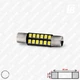 Лампа LED цоколь Festoon 28 6.3 мм (C3W) 12 В (постоянный и переменный ток) SMD 2016*12 (белый) - изображение 1
