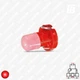 Лампа LED цоколь T3 (Neo Wedge 4.6 мм 8 мм) с линзой 12 В DIP 5 мм*01 (красный) - изображение 1