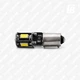 Лампа LED цоколь BAX9s (H6W 64132 смещение 150°) с обманкой 12 В SMD 5630*06 (белый) - изображение 2