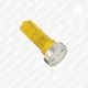 Лампа LED цоколь T5 (W1.2W безцокольна) 12 В COB*01 (помаранчевий) - зображення 3